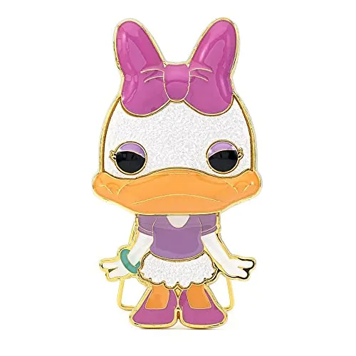 Funko- Pop Pin Disney Daisy 10cm Muñecos y Figuras de acción, Multicolor (135816)