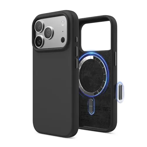 elago Funda Magnética de Silicona Líquida para iPhone 18 Pro/17 Pro [6,3"]