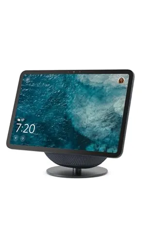 Soporte ajustable de Amazon: diseñado para Amazon Echo Show 8 y 11 (modelos de 2025, vendidos por separado), color grafito