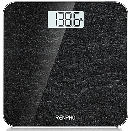 RENPHO Bascula de Baño, Alta Precisión, Pantalla LED, Perder Peso, 180kg