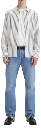 Levi's Hombre 501 Original Fit Vaqueros, Chemicals, 34W / 32L
