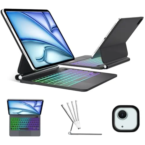 FOGARI Magic Keyboard para iPad Air 11" M4/M3/M2 2026/2025/2024