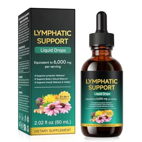 Herbal Botanical Liquid Drops 60mL – Plant Based Daily Wellness Formula with Burdock Root, Dandelion & Parsley