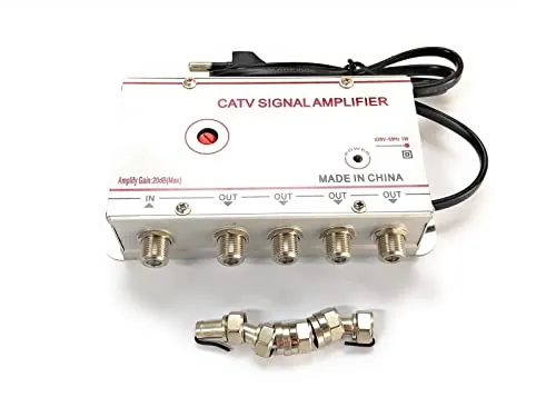 Deals Amplificador digital Terreste para antenas de TV de 4 salidas