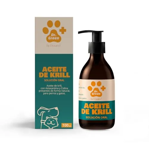 Omega 3 Perros y Gatos Aceite de Krill para Articulaciones y Piel Drasanvi