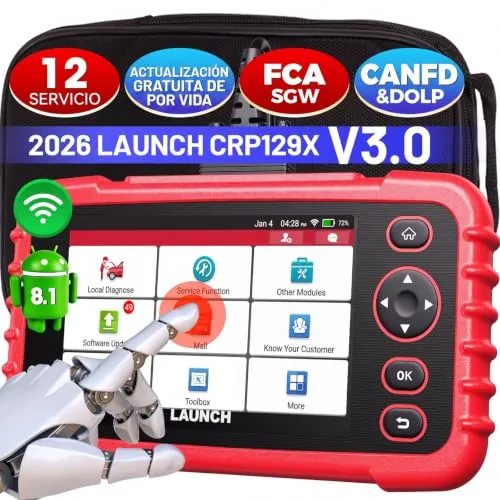 Launch CRP129X V3.0 64G OBD2 Valise Diagnostic Auto 12 Funciones
