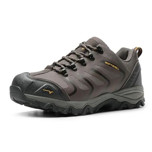 NORTIV 8 Zapatillas Trekking Zapatos Senderismo Hombre,Marrón,44