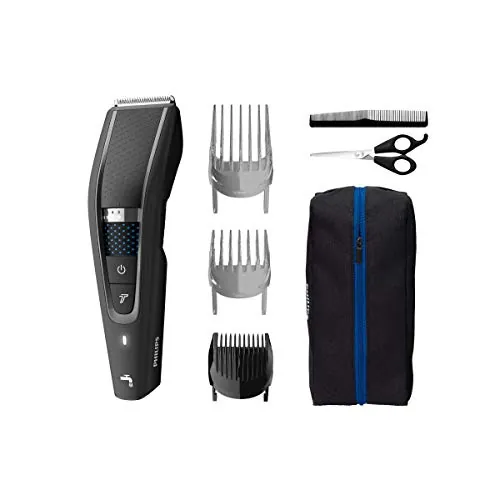 Philips Hair Clipper Serie 5000, Máquina para Cortar el Pelo con Tecnología Trim-n-Flow Pro (modelo HC5632/15)