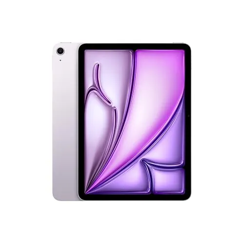 Apple iPad Air de 11 Pulgada con Chip M3 diseñado para Apple Intelligence, Pantalla Liquid Retina, 128 GB, cámara Frontal/Trasera de 12 Mpx, Wi-Fi 6E, Touch ID — Púrpura