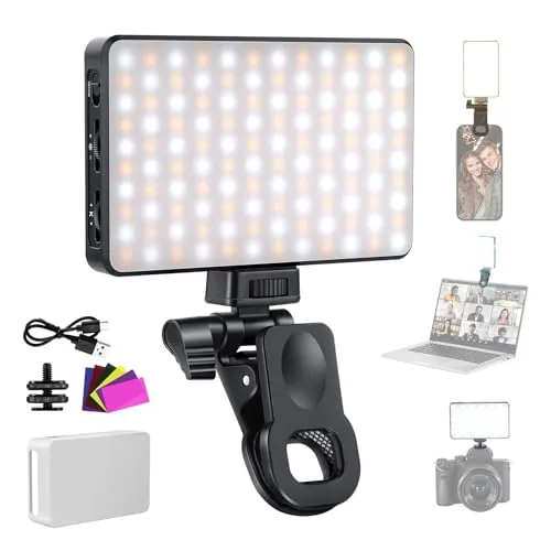 NEEWER Basics Luz Led Selfie para Teléfono, BL120B