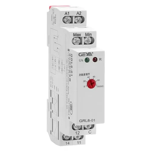 GAEYAELE Relé de control de temporizador de líquido Controlador electrónico de nivel de líquido 10A AC / DC24V-240V