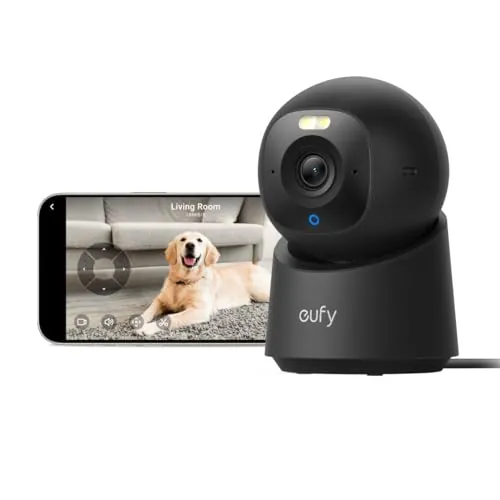 eufy Security E30 Camara vigilancia WiFi Interior 360º, 4K UHD
