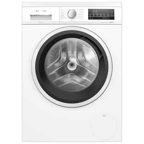 Siemens, Lavadora iQ500, 9kg, Programas rápidos, blanco, WU14UT62ES
