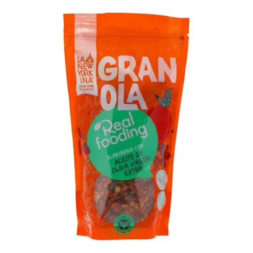 La Newyorkina Granola Real Fooding 275g Con Aceite de Oliva Virgen Extra y Pasta de Dátil