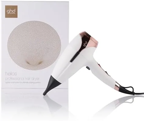 ghd Helios - Secador de Pelo Profesional, Ligero, Secado Rápido, Máximo Control del Peinado - Para Todo Tipo de Cabello - (Enchufe Europeo)