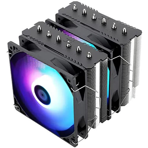 TR-Thermalright Peerless Assassin 120 SE ARGB, Enfriador de aire para CPU de alto rendimiento de doble torre, Bajo ruido 25.6 dBA, Altura 155 mm, Para Intel LGA 1700/1851/115x/1200, AM4/AM5