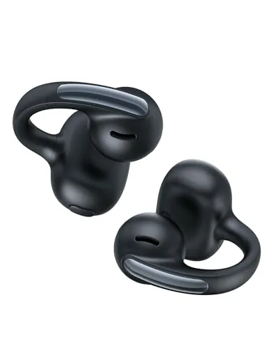 Baseus MC1 Blanc Auriculares Abiertos, Auriculares Bluetooth con Clip