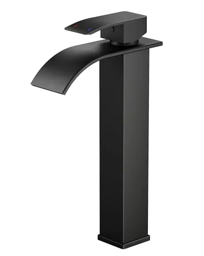 FORIOUS Grifo de Baño, Grifo Lavabo Cascada Inox