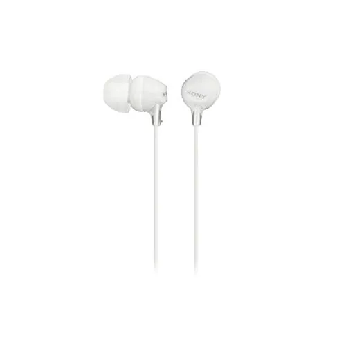 Sony MDR-EX15LP - Auriculares In-Ear, Blanco