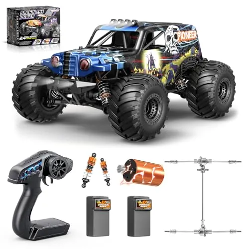 Womaqu Coche Teledirigido Adulto Brushless 1:14, RC Car 4WD Máximo 70 km/h