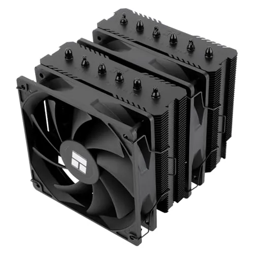 TR Peerless Assassin 120 SE Negro, 6 tubos de calor, refrigeración PWM TL-C12C de 155 mm (2 unidades), compatible con AMD AM4/AM5 e Intel LGA 1851/1700/1150/1151/1200(PA120SE NEGRO)