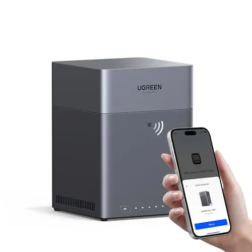 UGREEN NASync DH4300 Plus NAS de Escritorio 4 Bahías, LAN 2.5GbE, AI Álbum