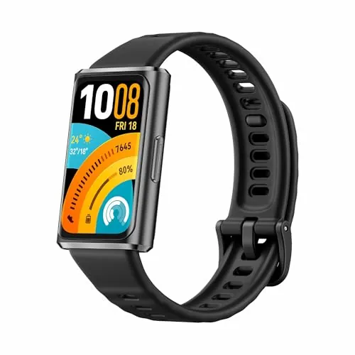 HUAWEI Band 11 Pro Smartwatch, 1,62″ AMOLED 2000 Nits, Posicionamiento GNSS Independiente, Frecuencia Cardíaca y SPO₂, Bienestar Emocional, 5 ATM Resistencia al Agua, Bluetooth, Android & iOS, Negro
