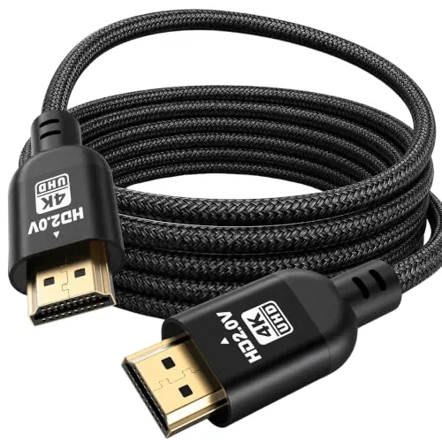 Diyanisly Cable HDMI 4K de 7M, Cable HDMI 2.0 de Alta Velocidad de 18 Gbps, Cable Trenzado, Compatible con 4K a 60 Hz, 2K a 120 Hz, HDR Dinámico, ARC, con Ordenadores Portátiles PC y HDTV