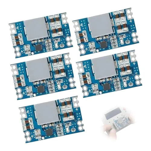 JIXLOUR Spannungswandler DC-DC Step Down Buck Converter, 7-20 V auf 5 A Leistungsmodul, MINI560 Spannungsregler für 12 V auf 5 V Wandlung, Hochleistungs Wandler für Elektronikprojekte