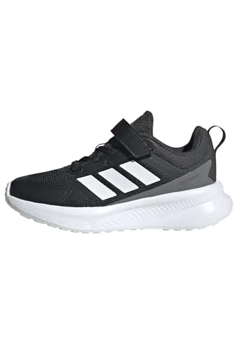 adidas Unisex niños Fortarun 4.0 Shoes Children, Core Black/Cloud White/Carbon, 34 EU