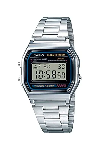 Reloj Casio A158WA-1CR, Reloj para Hombre A158WEA-1EF