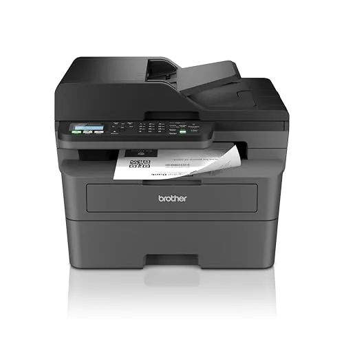 Brother MFCL2835DW Impresora Multifunción Láser Monocromo Eficiente, (Impresión/Copia/Escáner/Fax), mpresión automática a 2 Caras, 32 ppm, 128 MB, Pantalla LCD de Dos líneas, Fast Ethernet y WiFi