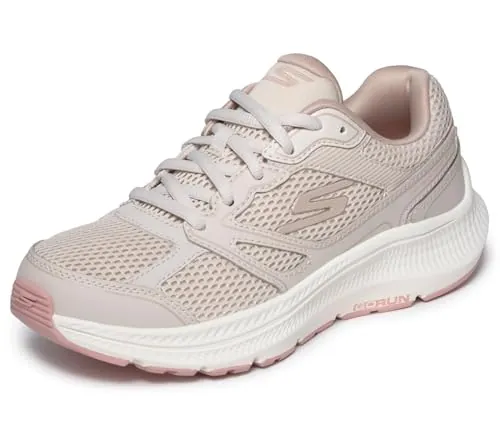 Skechers GO Run CONSISTENT 2.0 Mapleton - Tenis para Mujer, Color Natural, Talla 4.5