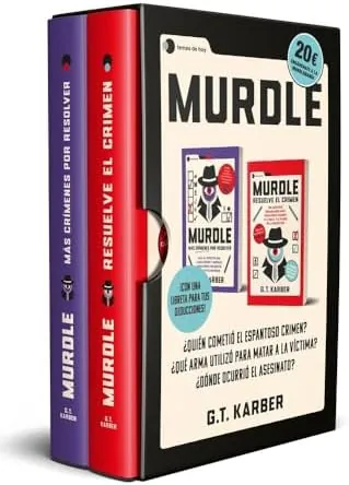 Estuche Murdle: vol. 1 + vol. 2 + libreta de deducciones: Incluye: Murdle: Resuelve el crimen + Murdle: Más crímenes por resolver + Libreta de deducciones (Voces de hoy)