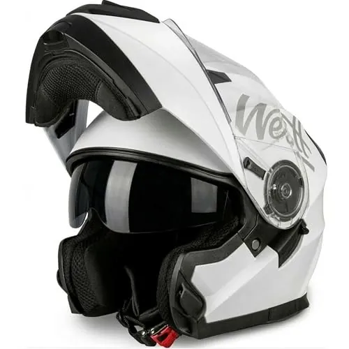 Westt Casco Moto Modular para Hombre Mujer Certificado ECE 22.06