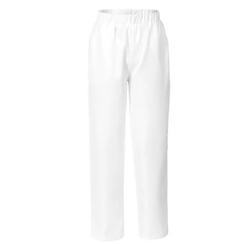 AUYAO Pantalón Sanitarios Unisex, Pantalon Trabajo, Cintura Elástica Uniforme Laboral, Uniformes Sanitarios Mujer Hombres, para Médico Enfermera Limpieza Veterinaria Sanidad Hostelería, XXL