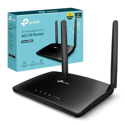 TP-Link Archer MR402 - Router 4G LTE con SIM, AC1200, Doble Banda