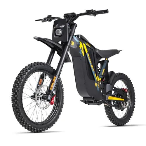 Bicicleta eléctrica de montaña V9 Ultra de cysum, batería de alta potencia de 48 V y 20 Ah, autonomía de 65 km, doble suspensión, bicicleta eléctrica todo terreno