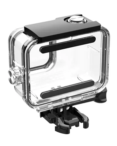 YIMINGOUFEI Carcasa Impermeable para GoPro 13/12/11/10/9 Cubierta Protectora de Buceo hasta 60m Transparente con Lente Removible Accesorios Cámara Deportiva