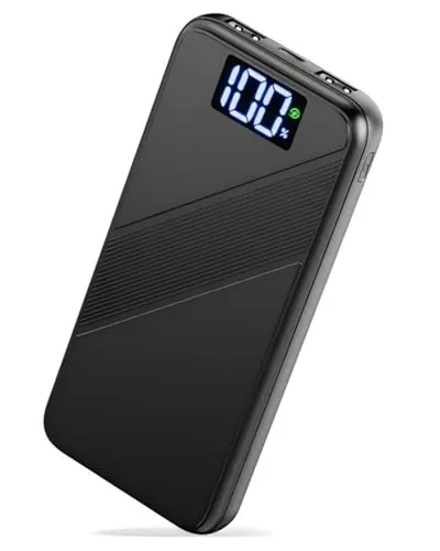 WKNENE Power Bank 10000mAh, 22.5W Bateria Externa Carga Rapida PD3.0 QC4.0