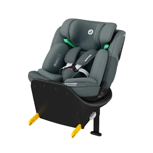 Maxi-Cosi Emerald 360s i-Size, Silla Coche ISOFIX, 40–150cm, Tonal Graphite
