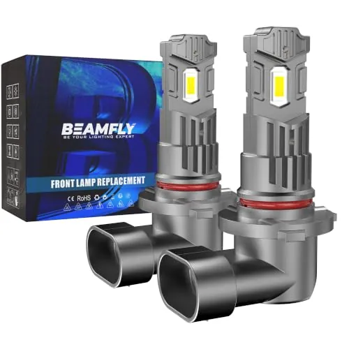 BEAMFLY 9005 HB3 LED Bombilla 6500K Bombillas 110W 40000LM, 2 piezas