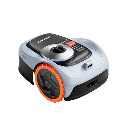 Segway Navimow i205 AWD Robot Cortacésped sin Cable Perimetral, Tracción Integral para Pendientes del 45%, EFLS NRTK + Vision, Mapeo Automático, Rec. 500 m², no se Requiere Antena RTK