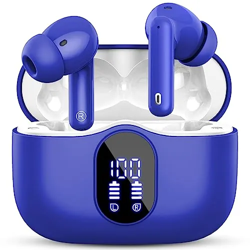 Auriculares Inalámbricos Bluetooth, Auriculares Bluetooth 5.3, HiFi Estéreo