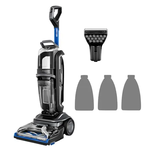 BISSELL Revolution HydroSteam Aspiradora de Agua Tapicería, Lava Aspiradora con Pantalla LED, Maquina Limpiar Tapicerías con Tecnología HydroSteam, Limpiador a Vapor, Potente Motor de 1300W, 3670N