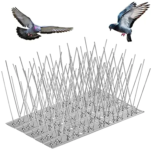 6,6m Pinchos Antipalomas Acero Inoxidable para Balcones y Exterior RUPECA