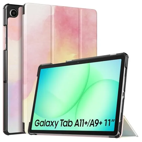 TiMOVO Funda para Samsung Galaxy Tab A11+/A11 Plus 11" 2025, Arco Iris