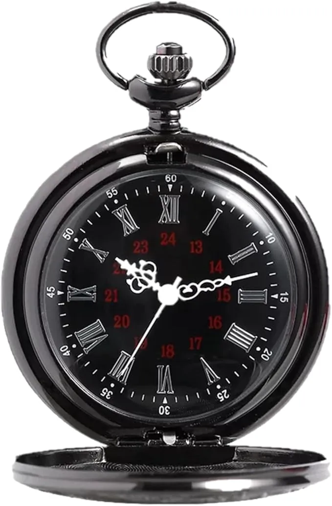 Vintage Reloj De Bolsillo,Reloj Bolsillo Hombre,Reloj De Bolsillo Vintage,Relojes De Bolsillo con Cadena,Reloj De Bolsillo Vintage con Cadena,Relojes De Bolsillo De Cuarzo,Retro Reloj De Bolsillo