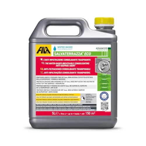 FILA Solutions SALVATERRAZZA ECO Impermeabilizante Terrazas Balcones - 5L