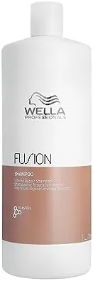 Wella Professionals FUSION Champú de Reparación Intensa para Cabello Seco y Dañado - Brillo y anti rotura